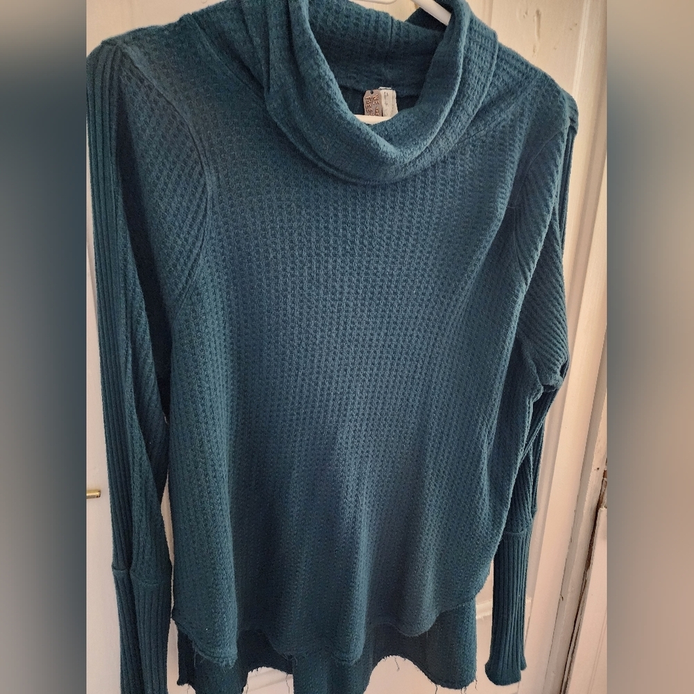 👸 Free People We the People collection thermal cowl neck tunic set of 2 size S - Picture 12 of 16
